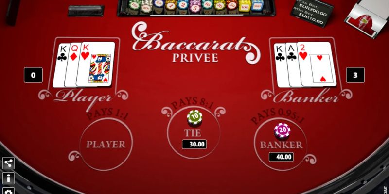 Cách chơi baccarat tuân thủ quy luật