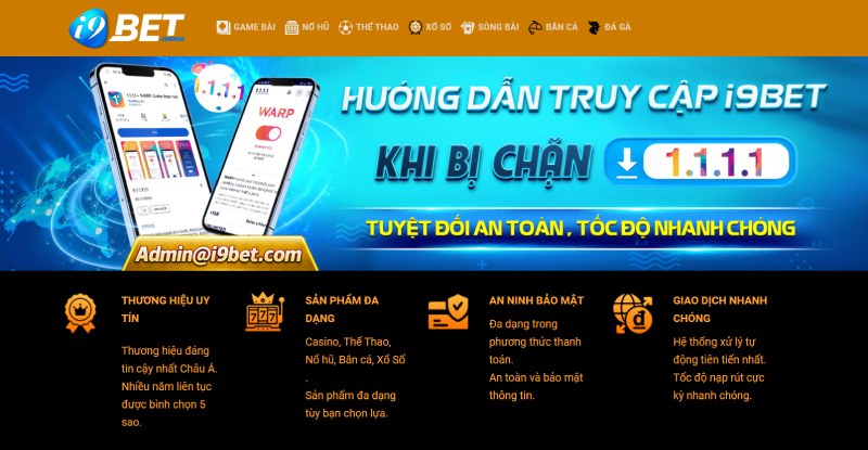 Giới thiệu I9BET Church giao diện thu hút người chơi